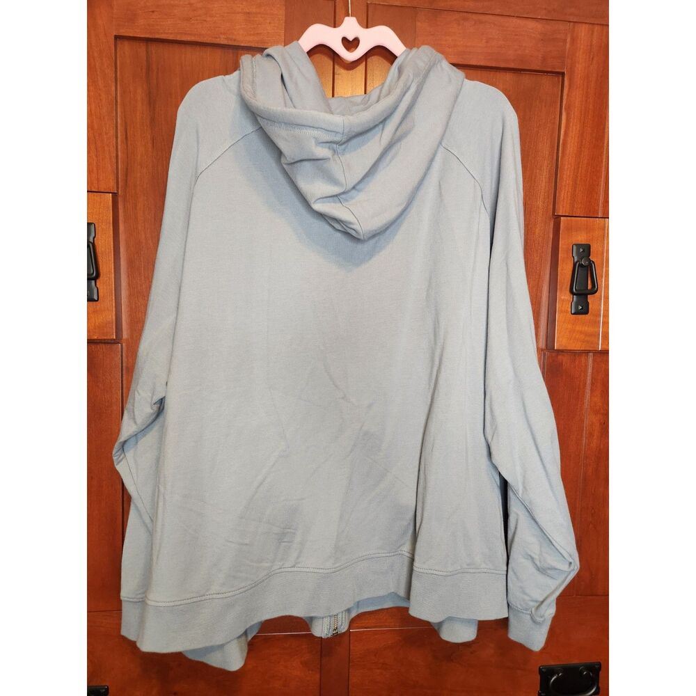 Barefoot Dreams Malibu Collection Lux Lounge Gray Hoodie Women's Size 2X NWT! - Picture 2 of 8
